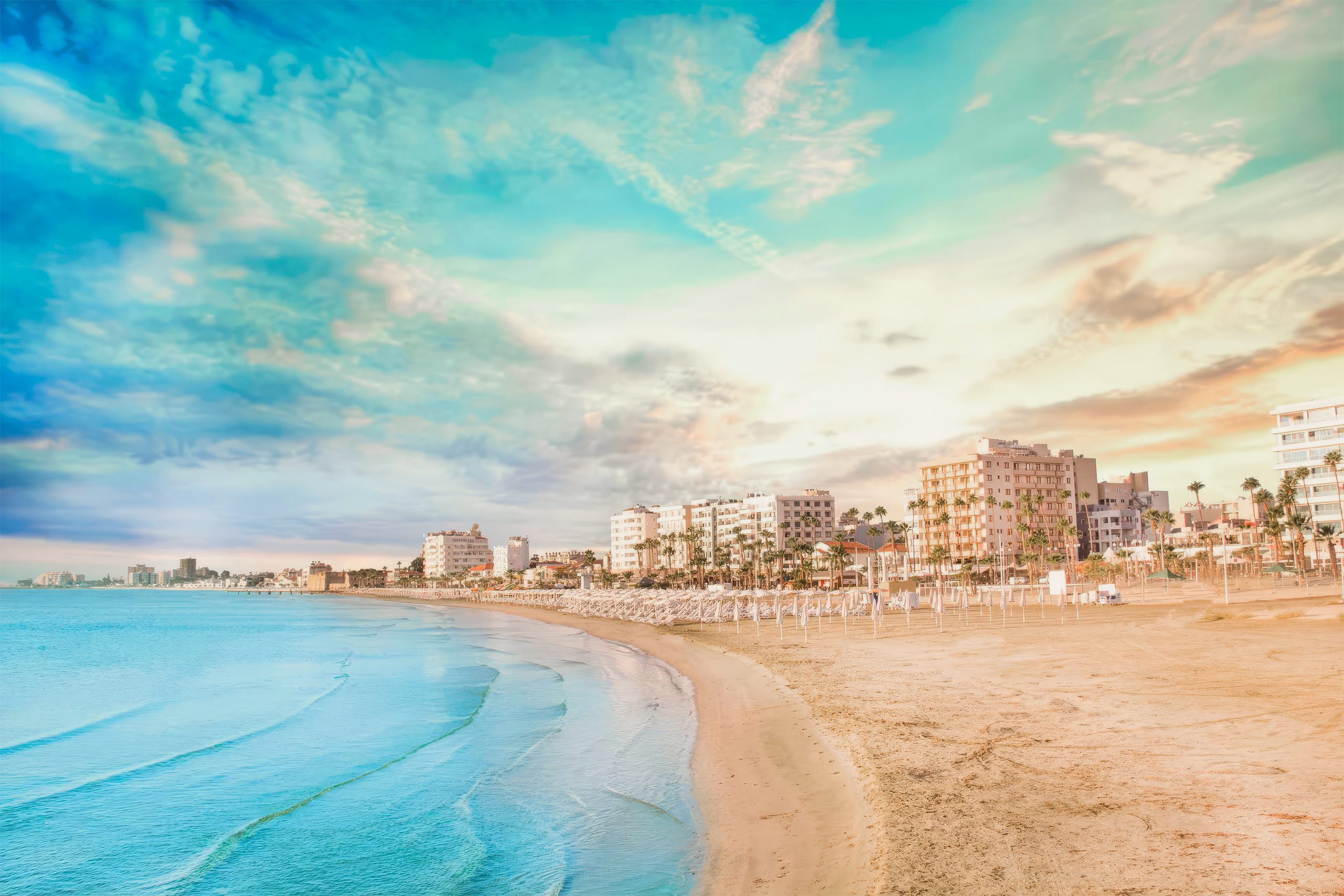 Finikoudes Beach Larnaca