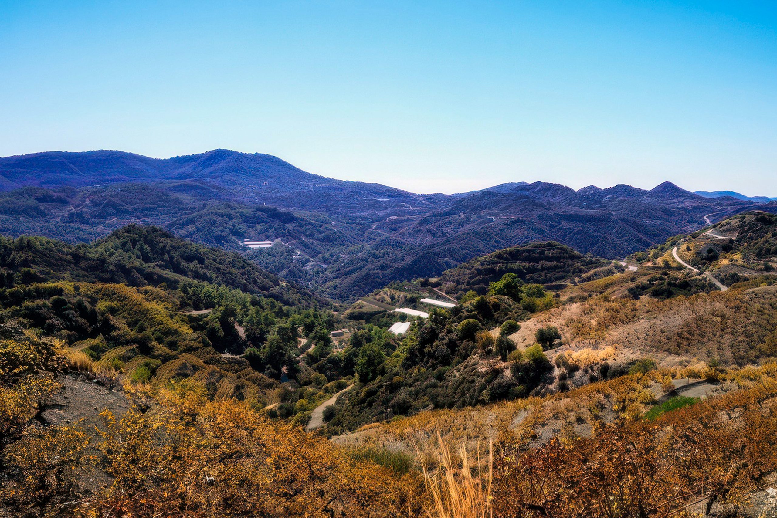 Papoutsa Peak Cyprus Eco Trails Wildlife Scenery
