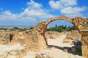 Saranda Kolones Fortress Paphos Byzantine Ruins