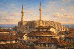 St. Sophia Cathedral Gothic Landmark Cyprus