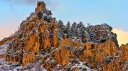Cinematic Sea Cliffs and Stone Fortresses