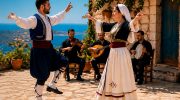 Traditioneller Volkstanz auf Zypern